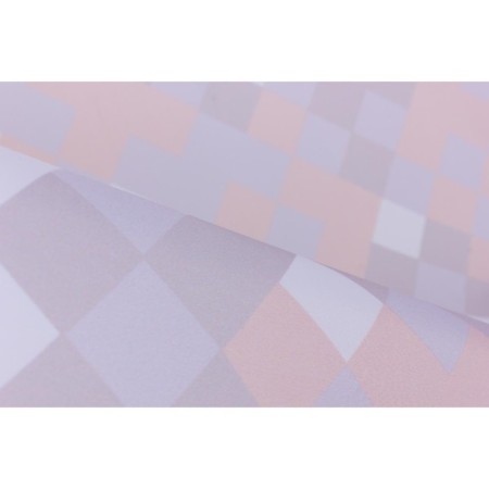 Bacchetta FragMmento bathroom curtains, 180 x 200 cm, beige color-3