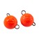 Cargo Cheburashka painted collapsible Yaman 10 pcs., 12 g, orange