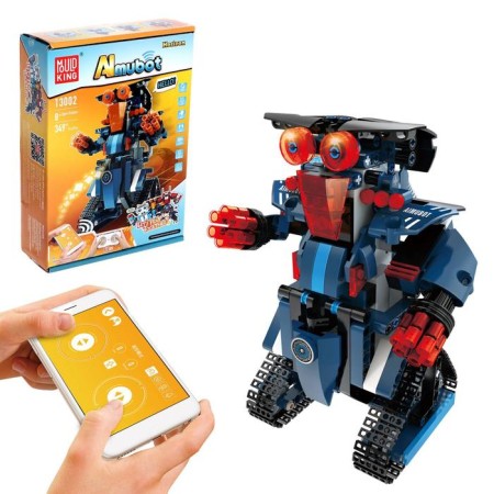 Radio -controlled designer "Robot", 349 parts