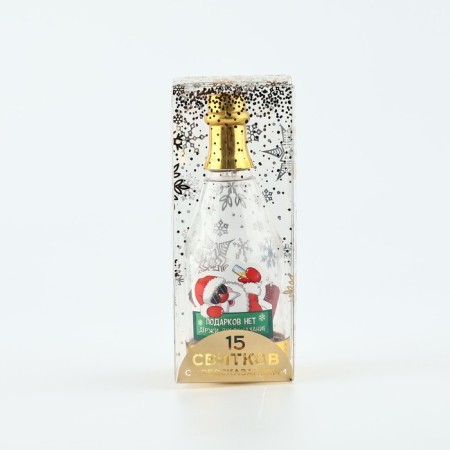 Wishes in the bottle “There are no gifts, hold a prediction”, 15 scrolls, 12x5cm-3