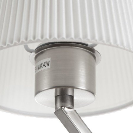 Bra 21021/1W NK Nickel 1x40W E14 23x14x27cm-5