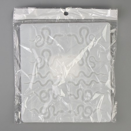 Silicone Mold "Snakes" 16.5x14.8x1 cm-6