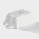 Baking a foam -resistant ceramic of the Dolyan “Rectangle. Menno ", 17 × 9 × 5.5 cm, white color