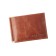 Clips for bills on the button, brown color