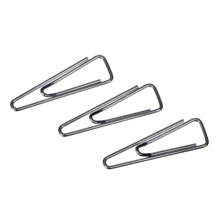 Office clips Globus, 100 pcs., 31 mm, galvanized, with a bent edge-2