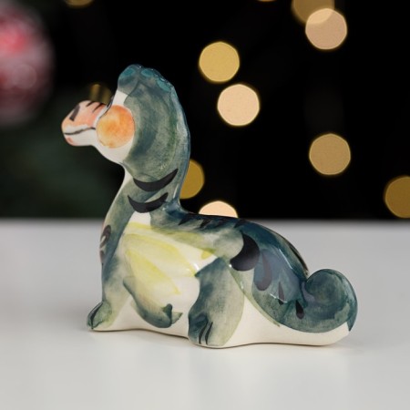 Souvenir "Dragon Lying", Gzhel, Color-2