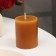 Candle-cylinder aromatic "lavender and citrus", 6x7.5 cm