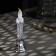 LED figure “Silver Wind” 5 × 17 × 5 cm, plastic, sparkles, batteries AG10x3, glow RGB