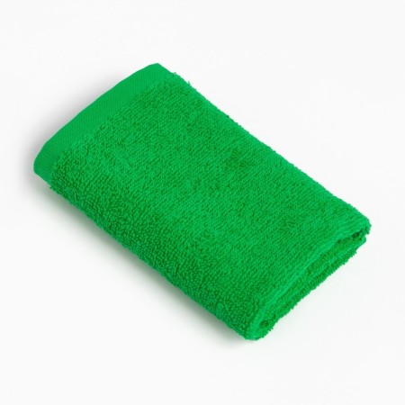 Trick "Ethel" 30x30 cm, the color is bright green, 100% cotton, 340 g/m2
