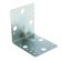 Fixed reinforced corner 105 x 105 x 90 x 2 mm, galvanized