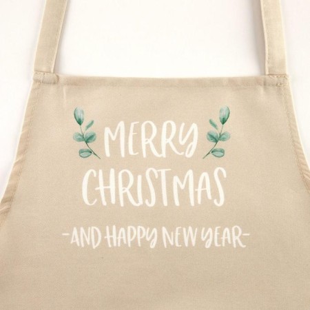 Apron "Ethel" Beautiful Shristmas 60x70cm, 100% HL, sarzha 190 gr/m2-4