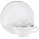 Tea Service 6/9 BERNADOTTE, Decor "Decol, Platinum layout", 15 items