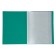 Folder with 40 A4, 500 microns, calligrata, texture "sand", green