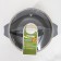 Granite pan, 3 l, glass cover, anti -stick coating, gray color