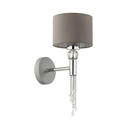 Sconces santiago, e27 1x60W, chrome color, gray-1