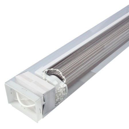 Curtain-rod "Day and Night", size 140x160 cm, color chocolate-3