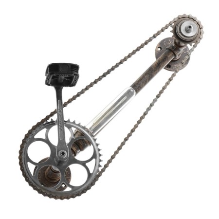 Sconces "bicycle" E27 40W black 59x19x30cm