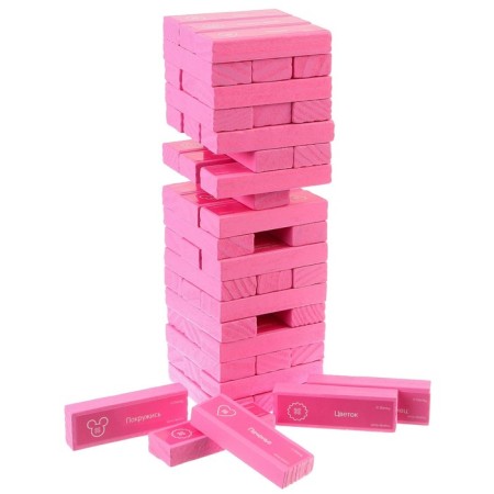 The game falling tower "for the best friends", Minnie Mouse, 54 Bruska-1