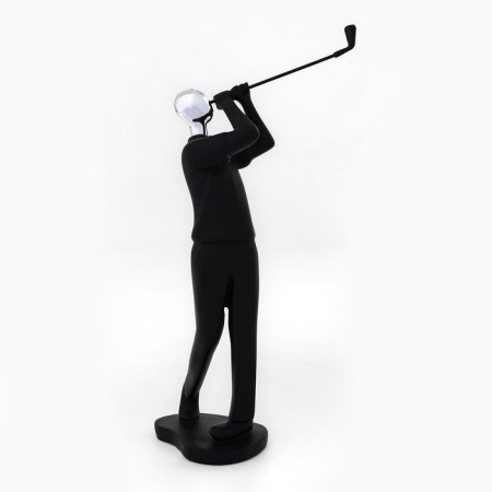 Figure Polystone "Golf player" 7.5 x 10 x 28 cm-3