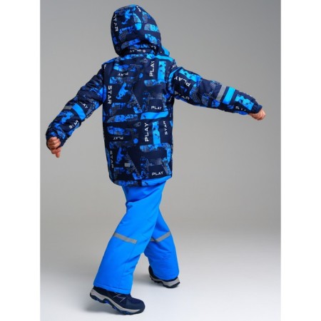 Winter kit for the boy PlayTode: jacket and trousers, height 140 cm-7