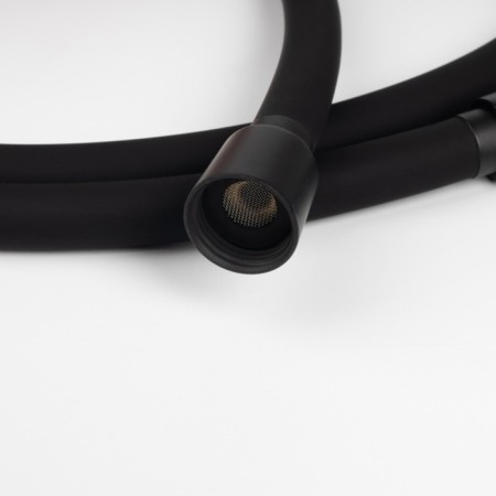 IDDIS Optima Home shower hose, silicone, 1.5 m, black matte-3