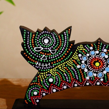 Souvenir "Kotyara" on the stand, Albezia 30x6x17 cm-3