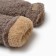 Women's mittens for lawsuit. Mehu Mist, rr. 26cm, brown