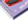 Gift notebook, 45 sheets, line, on the castle, on the crest, red car (17.8x13cm) 10549
