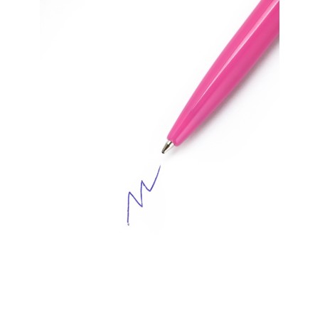 Blue paste ball, plastic case, automatic “since March 8, the best” 0.7 mm-1
