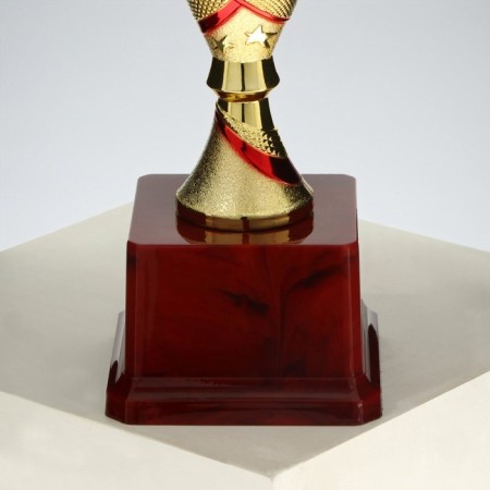 Cup 183C, award figure, gold, plastic stand, 17 × 8.5 × 6.5 cm.-6