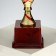 Cup 183C, award figure, gold, plastic stand, 17 × 8.5 × 6.5 cm.