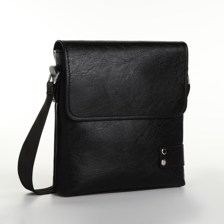 Male bag, black color