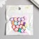 Beads for PVC "Cloud-Smail" Color set 20 pcs 1x1x1 cm