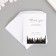 Stick Paper Gratitude "Forest" set 50 pcs 8x5 cm