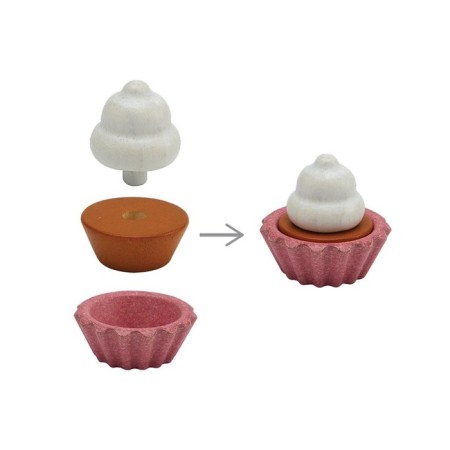 Set "Cupcakes" Plan Toys-4