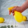 Lemon spray gun, 500 ml, yellow color