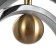 Bayerlux “Haiphi” 27W LED gold-silver 40x40x42cm