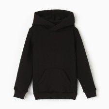 Children's sweatshirt, black color, height 122 cm