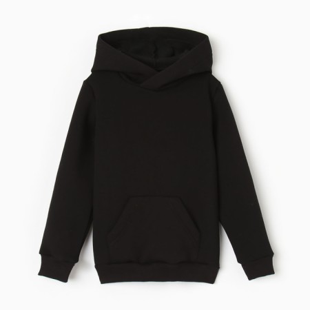 Children's sweatshirt, black color, height 122 cm