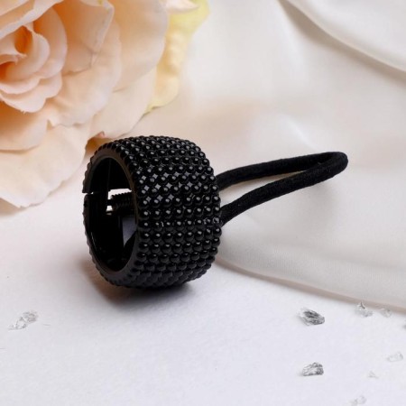 Hair gum "Fashionable little thing" points, black-1