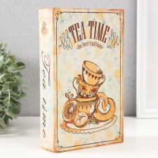 Safe-book wood to the leatherette 