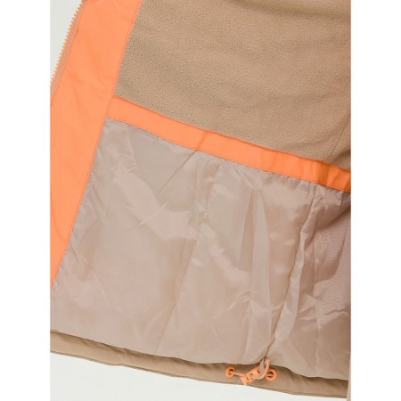 Vetrovka for girls, height 128 cm, orange color-7