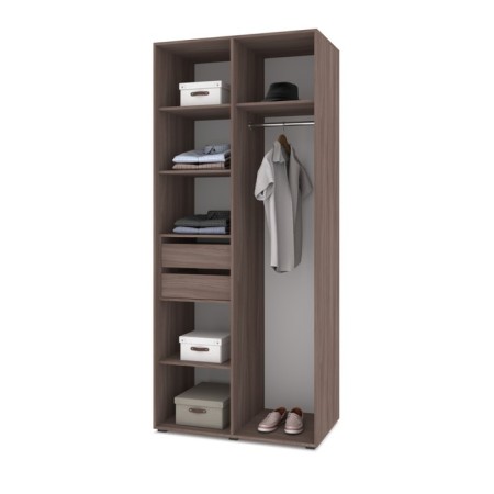 A set of two drawers Stone, 476x500x361 shimo dark-1