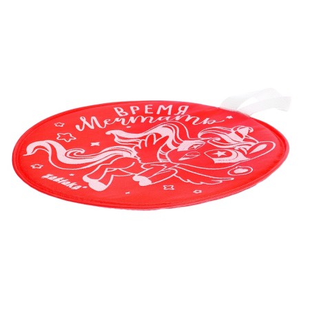 Ice is soft, children's "Dreaming time", diameter 35 cm, red color-3