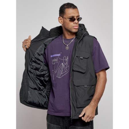 Luy jacket transformer male winter, size 50, black color-19