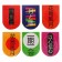 Magnetic bookmarks 6 pieces "Cyberpank Anime"
