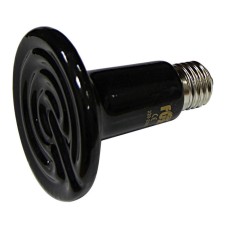 Infrared lamp, ceramic, 200 watts black