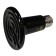 Infrared lamp, ceramic, 200 watts black