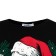 Pajama New Year's male kaftan "skull", black color, size 48