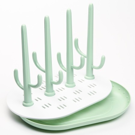 Drying for children's bottles, green color-2